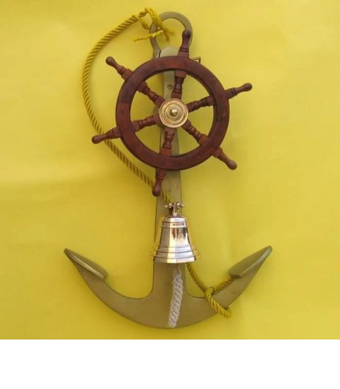 Uncovering the Superior Quality and Functionality of an Aluminum Anchor with Ship Wheel and Bell