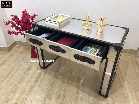 40 Inch Aviation Modern Style Console Desk Furniture