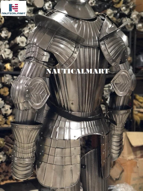 Maximilian Half Armour 1515 Reenactment Body Suit of Armor
