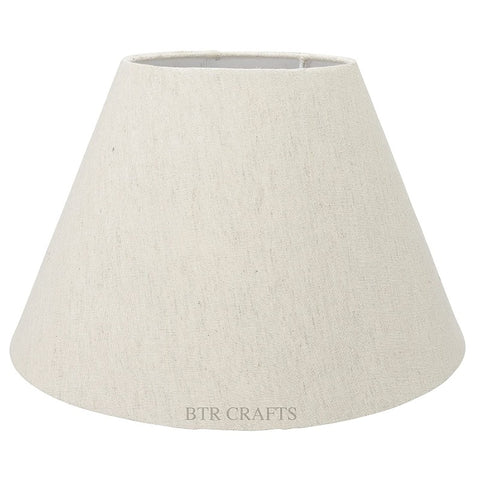 14" Inches, Conical Lamp Shade, Cotton Fabric