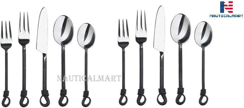 Twist And Shout Stainless Steel Flatware Set