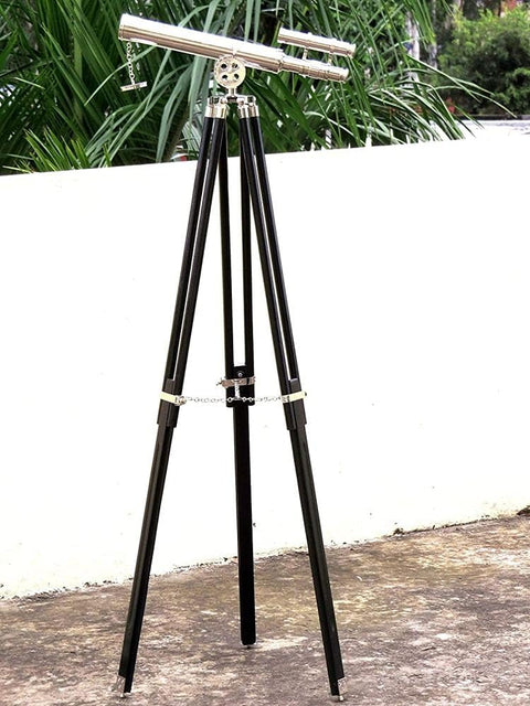 Floor Standing Chrome Griffith Astro Telescope 65"