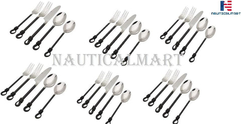 Twist And Shout Stainless Steel Flatware Set