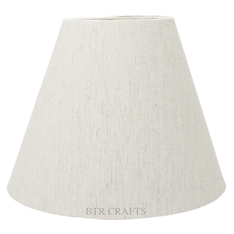 10" Inches, Conical Lamp Shade, Cotton Fabric,