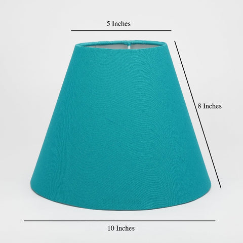 10" Inches, Conical Lamp Shade, Cotton Fabric,