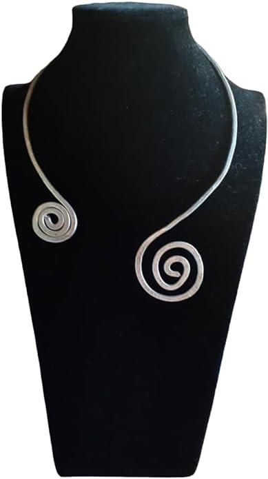 NauticalMart Celtic Viking Torc Spiral Design Torque Necklace Gift for Men & Women Medieval Iron Norse Jewelry