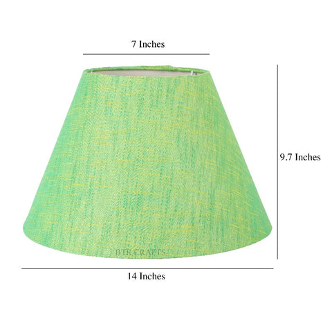 14" Inches, Conical Lamp Shade, Cotton Fabric