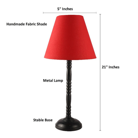 BTR CRAFTS Metal Table Lamp (Bulb not Included)