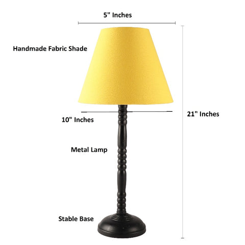BTR CRAFTS Metal Table Lamp (Bulb not Included)