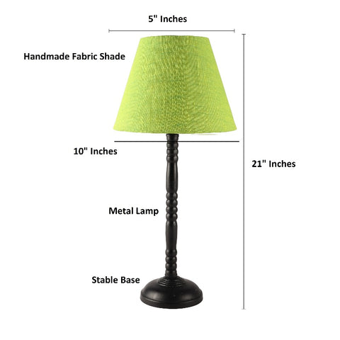 BTR CRAFTS Metal Table Lamp (Bulb not Included)