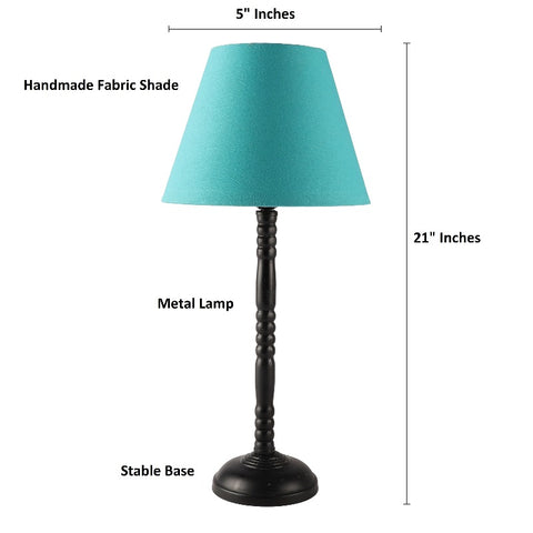 BTR CRAFTS Metal Table Lamp (Bulb not Included)