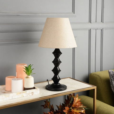 BTR CRAFTS Metal Table Lamp With Conical Shade