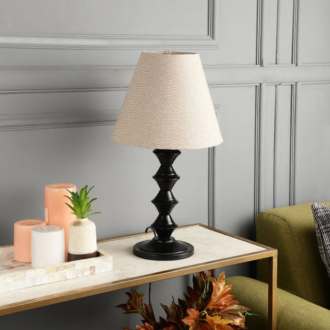 BTR CRAFTS Metal Table Lamp With Conical Shade