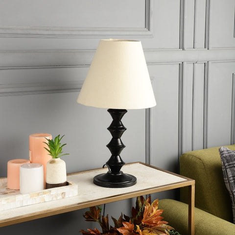 BTR CRAFTS Metal Table Lamp With Conical Shade