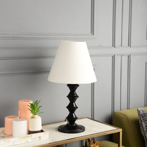 BTR CRAFTS Metal Table Lamp With Conical Shade