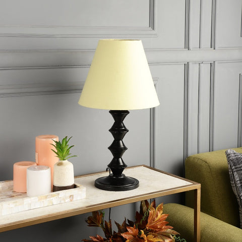 BTR CRAFTS Metal Table Lamp With Conical Shade
