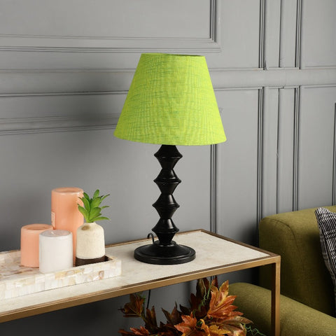 BTR CRAFTS Metal Table Lamp With Conical Shade