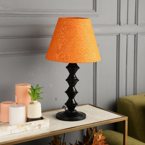 BTR CRAFTS Metal Table Lamp With Conical Shade