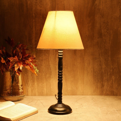 BTR CRAFTS Metal Table Lamp (Bulb not Included)