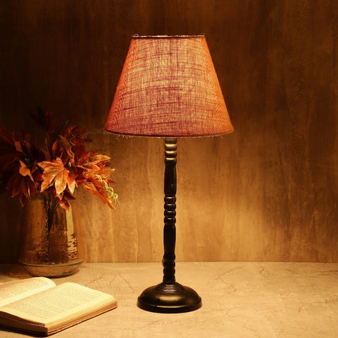 BTR CRAFTS Metal Table Lamp (Bulb not Included)