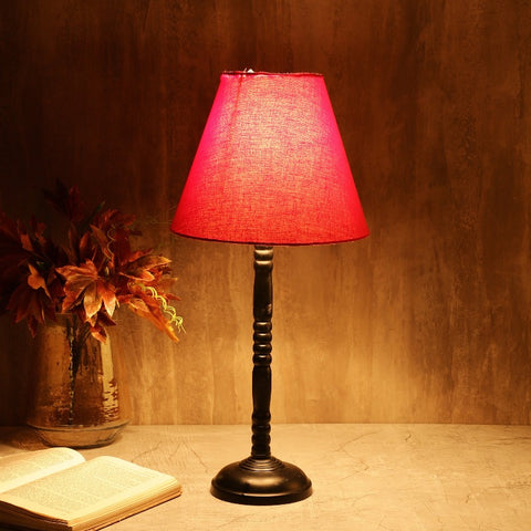BTR CRAFTS Metal Table Lamp (Bulb not Included)