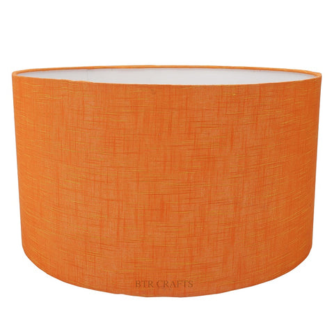 18" Inches, Drum Lamp Shade, Cotton Fabric