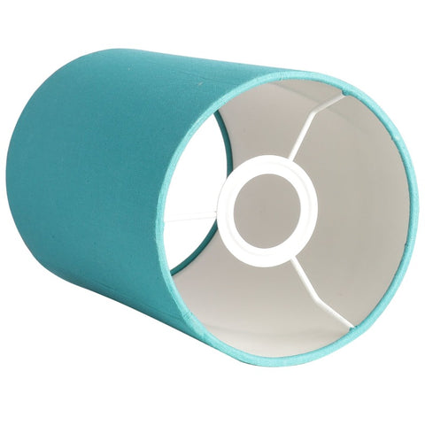 Hanging/ Pendant Cylinder Shade, Teal (6*10 Inches)