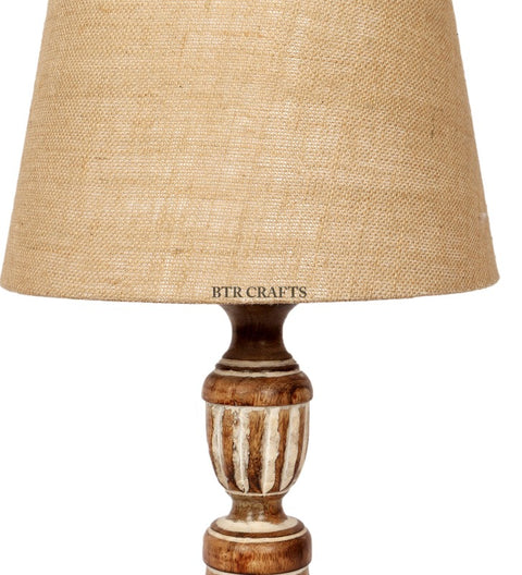 BTR CRAFTS Jute Tapper Lamp Shade 12 Inches