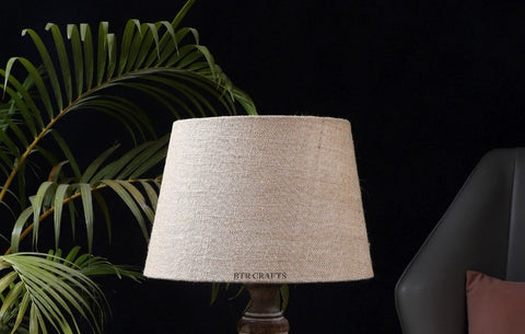 BTR CRAFTS Jute Tapper Lamp Shade 12 Inches