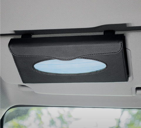 Car Visor Tissue Paper Purse-Holder/ Seatback Pocket Paper Napkin Holder/ Car Door Case Holder/ Interior Car Accessories