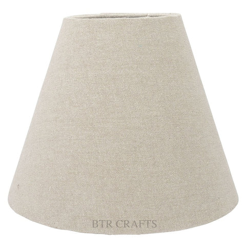 10" Inches, Conical Lamp Shade, Cotton Fabric,