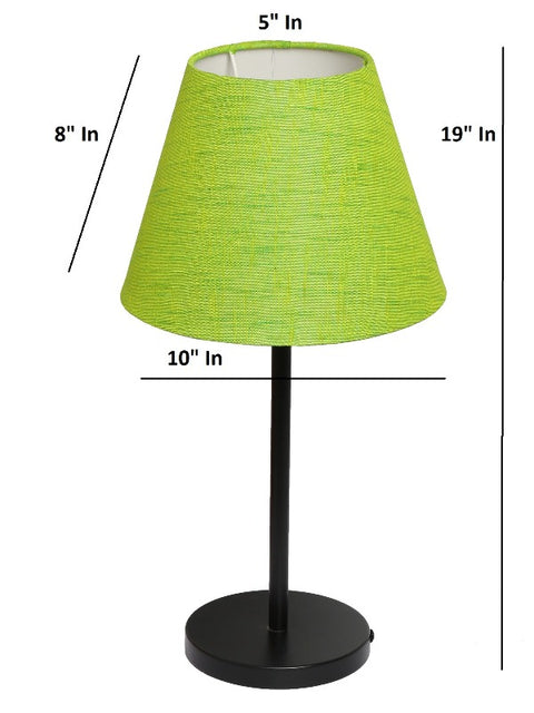 BTR CRAFTS Black Metal Table Lamp (Bulb not Included)