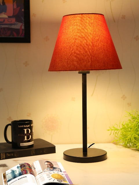 BTR CRAFTS Black Metal Table Lamp (Bulb not Included)