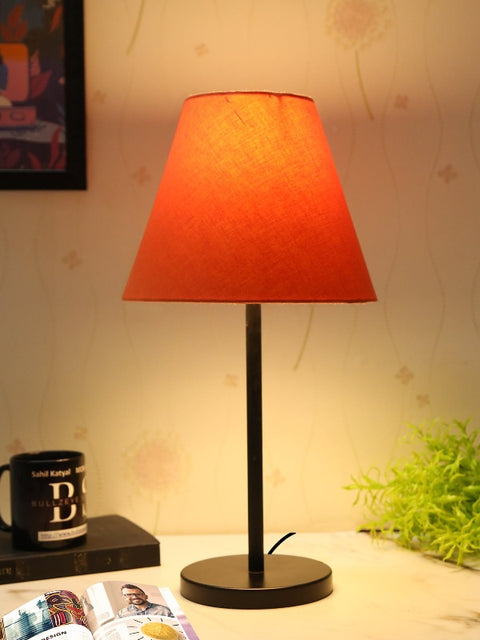BTR CRAFTS Black Metal Table Lamp (Bulb not Included)