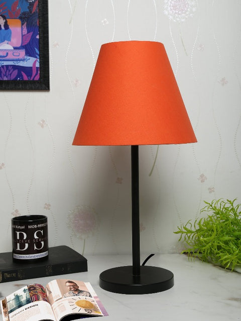 BTR CRAFTS Black Metal Table Lamp (Bulb not Included)