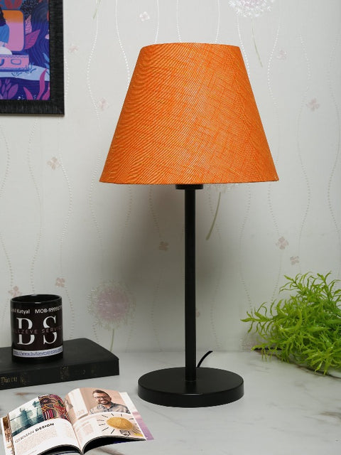 BTR CRAFTS Black Metal Table Lamp (Bulb not Included)