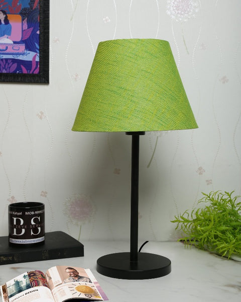 BTR CRAFTS Black Metal Table Lamp (Bulb not Included)