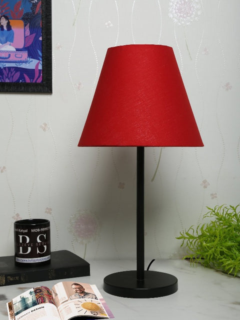 BTR CRAFTS Black Metal Table Lamp (Bulb not Included)