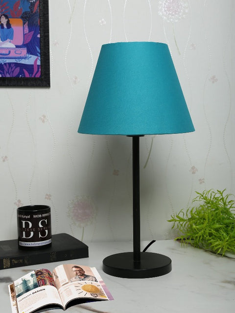BTR CRAFTS Black Metal Table Lamp (Bulb not Included)