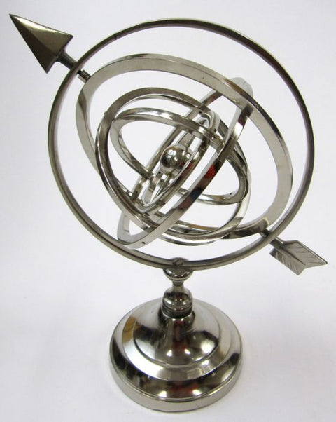 Armillary, Nickel Plated