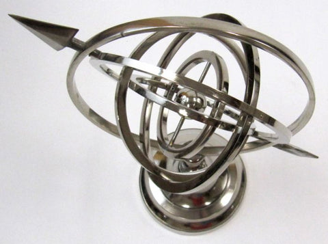 Armillary, Nickel Plated