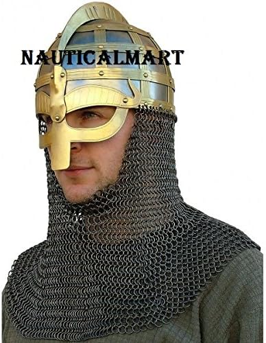 Medieval Vendel Armor Helmet with Aventail– NAUTICALMART HOME AND GIFTS