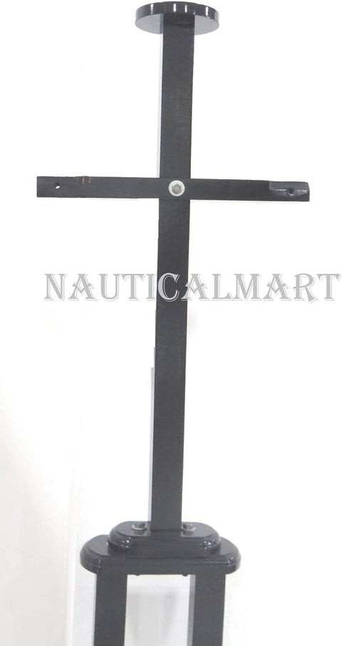Full Suit of Armor Wooden Black Stand