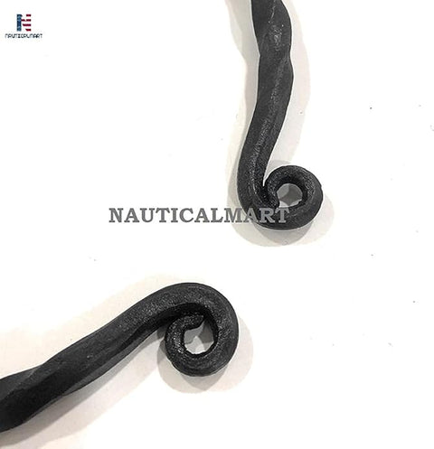 NauticalMart Handmade Iron Viking Warrior Torc Necklace