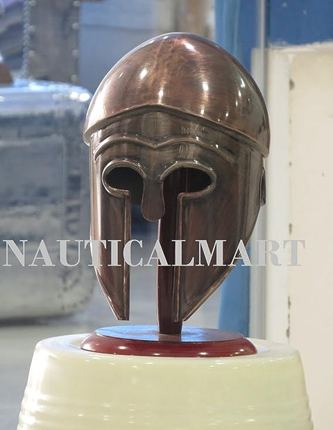 Medieval Greek Spartan Corinthian Helmet