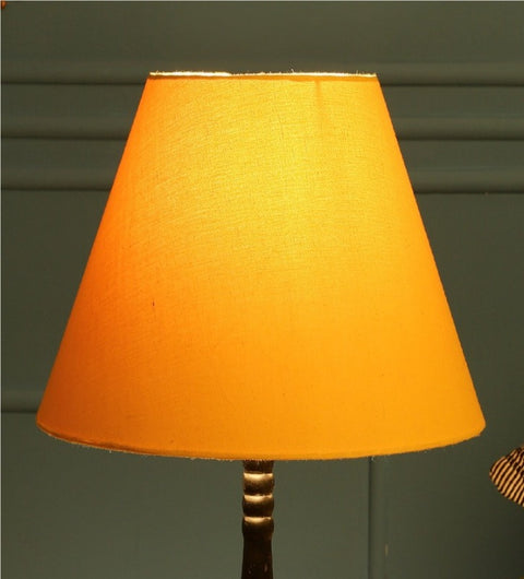 10" Inches, Conical Lamp Shade, Cotton Fabric,