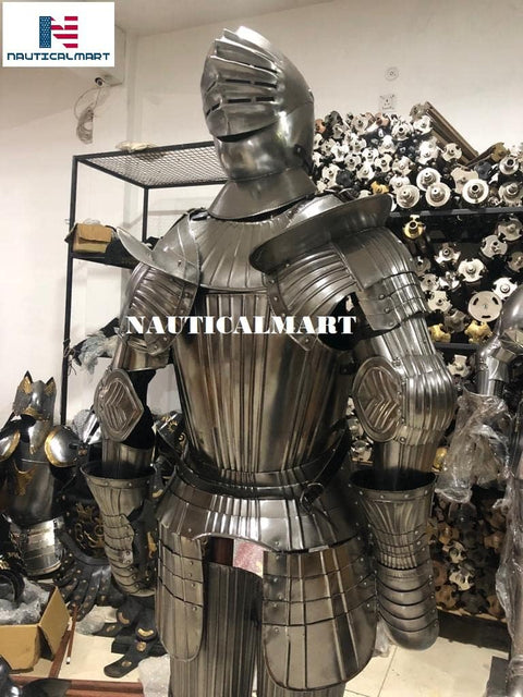 Maximilian Half Armour 1515 Reenactment Body Suit of Armor