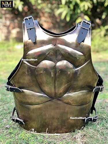 Greek Spartan Steel Breast Plate Medieval Muscle Armor