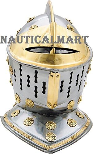 European Knight Fantasy Armor Helmet