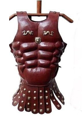 Leather Greek Muscle Armor Cuirass